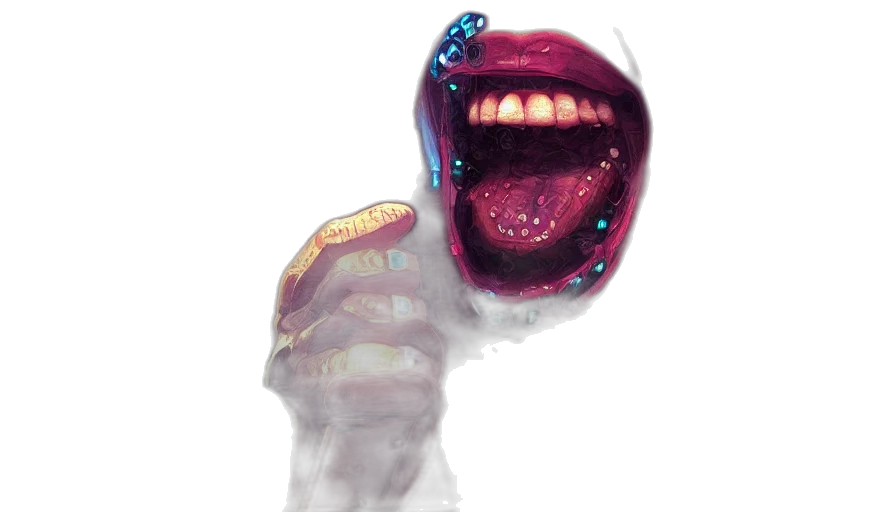 face, mask, creature, robot transparent PNG cut-out