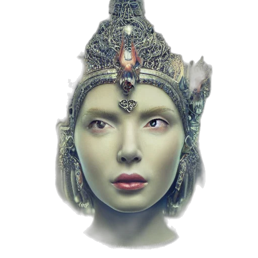 jewelry, mask, crown, face transparent PNG cut-out