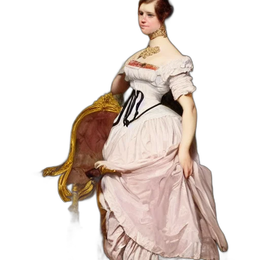 dress, staff, animal, jewelry transparent PNG cut-out