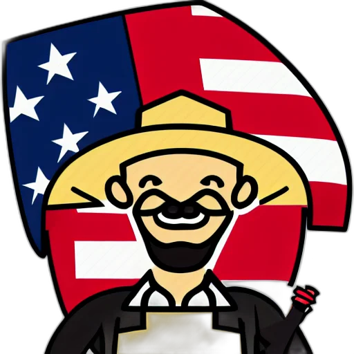 staff, hat, cartoon, pixel art transparent PNG cut-out