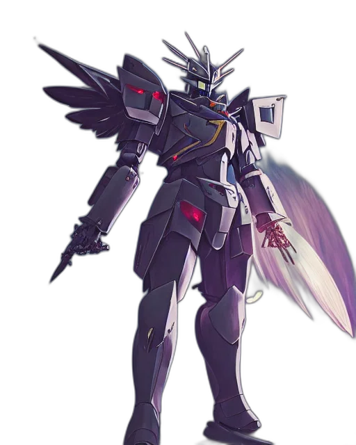 robot, weapon, sword, concept art, pixel art, vaporwave, fantasy art, pastel transparent PNG cut-out