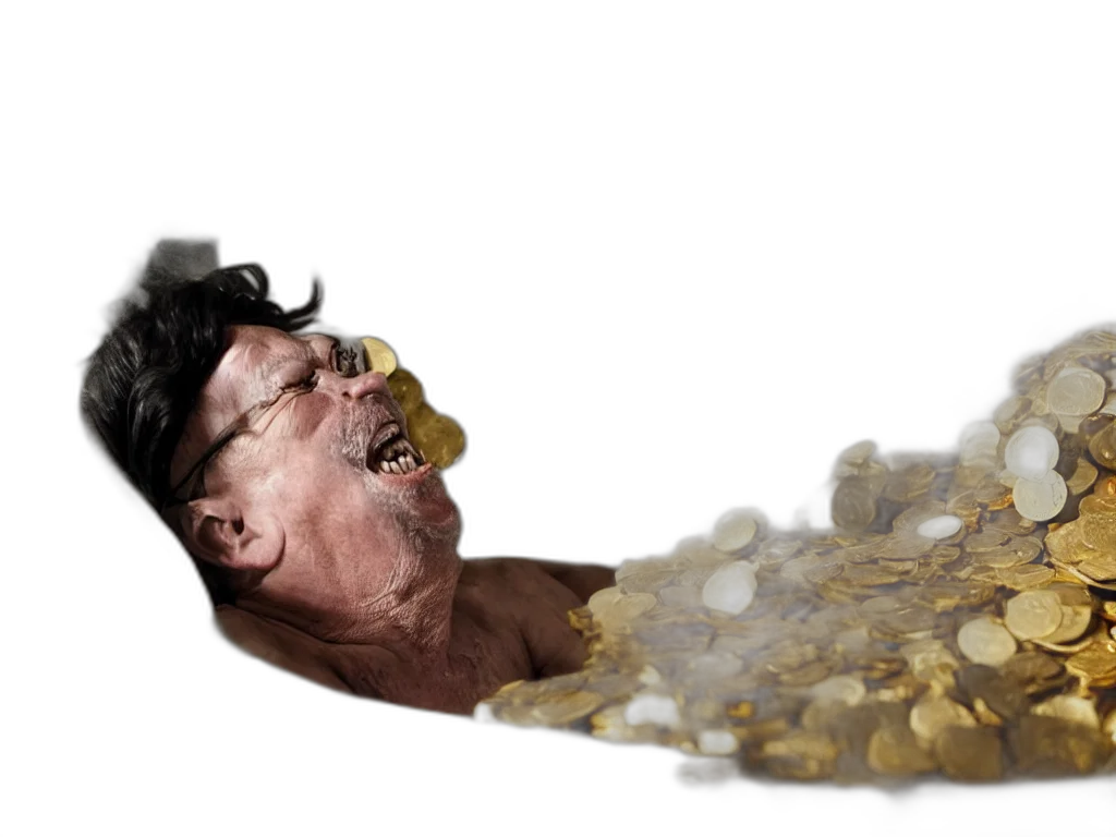 mask, food, face, photorealistic transparent PNG cut-out