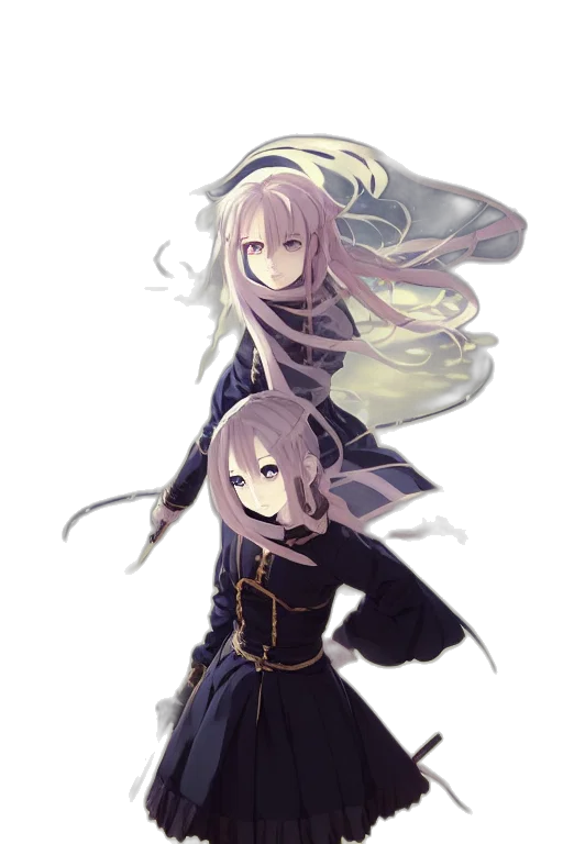 staff, sword, weapon, hair transparent PNG cut-out