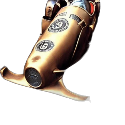 weapon, robot, jewelry, car, 3d render, concept art, photorealistic, steampunk transparent PNG cut-out