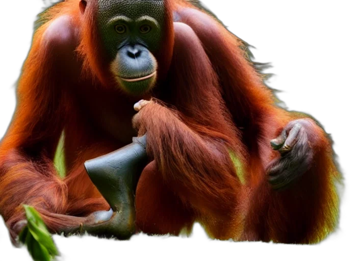 animal, creature, staff, photorealistic transparent PNG cut-out
