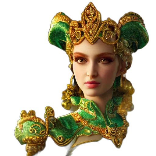 crown, jewelry, face, mask transparent PNG cut-out