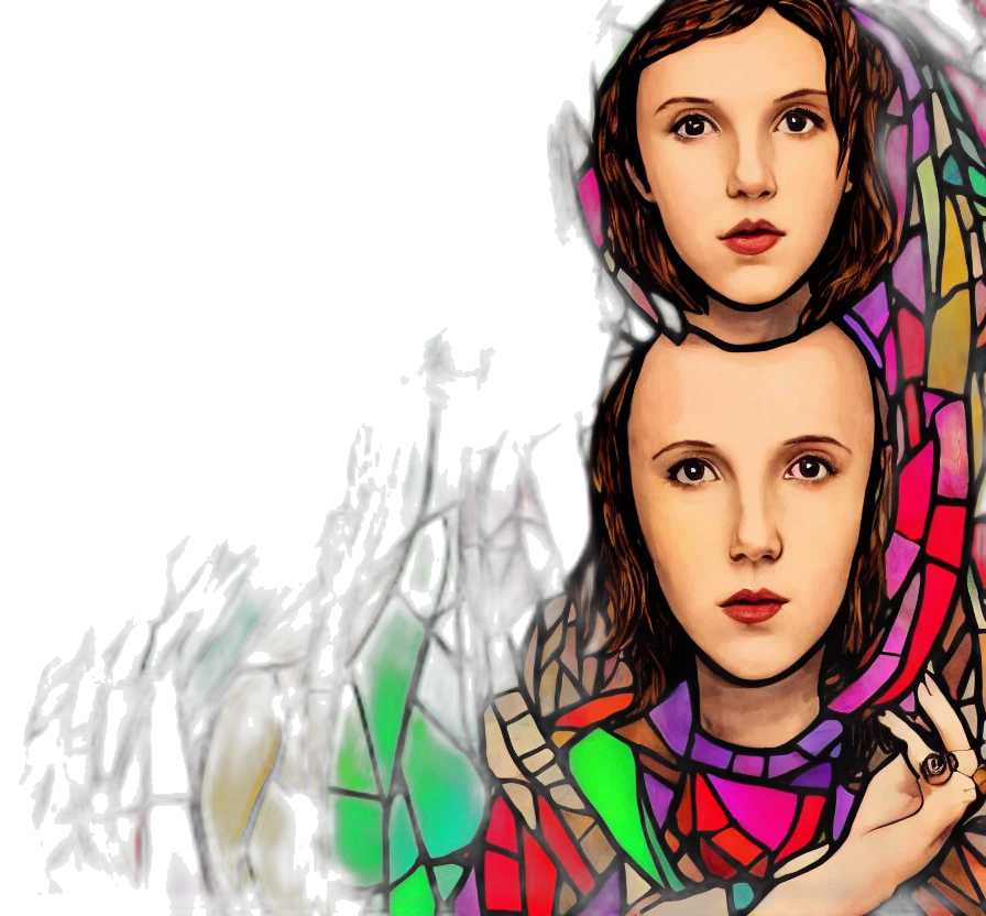 concept art, comic book art, pixel art, fantasy art transparent PNG cut-out