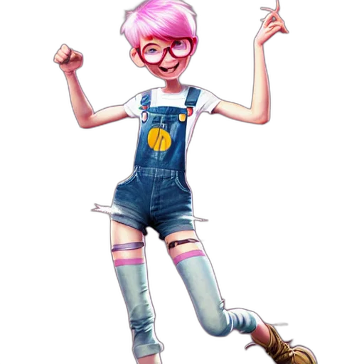 dress, robot, creature, weapon, concept art, cartoon, watercolor, anime transparent PNG cut-out