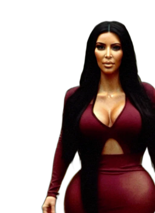 3d render, film, still, kim, kardashian, vampire, movie, lost transparent PNG cut-out