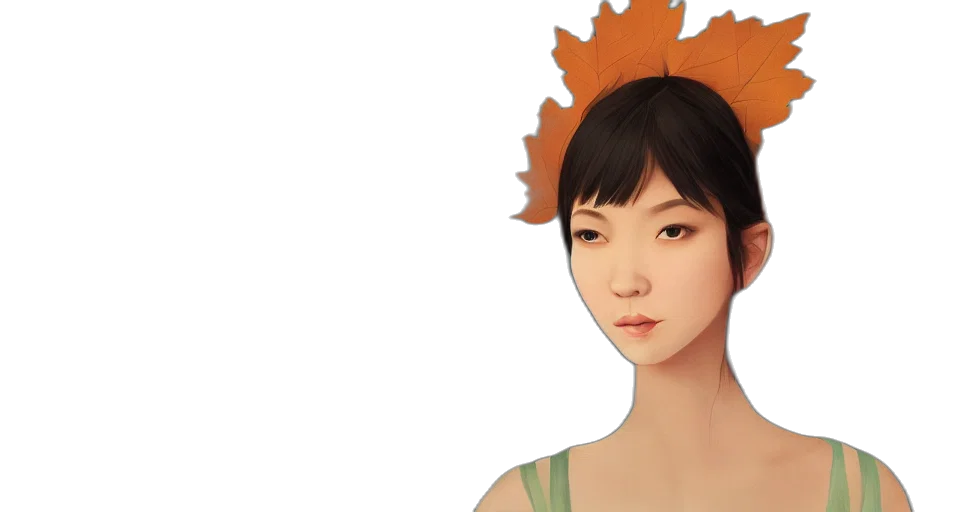 face, crown, hat, staff, photorealistic, 3d render, concept art, fantasy art transparent PNG cut-out