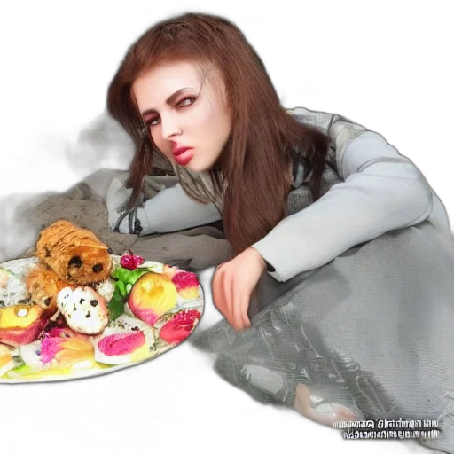 food, creature, photorealistic, concept art transparent PNG cut-out