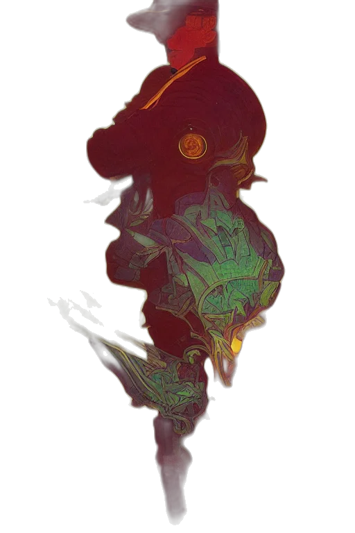 hat, crown, mask, dragon transparent PNG cut-out