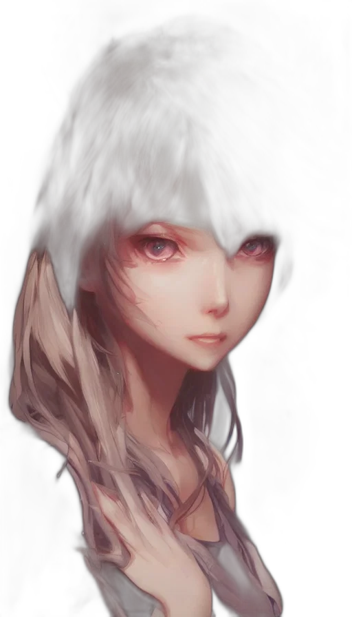 face, mask, robot, hair transparent PNG cut-out