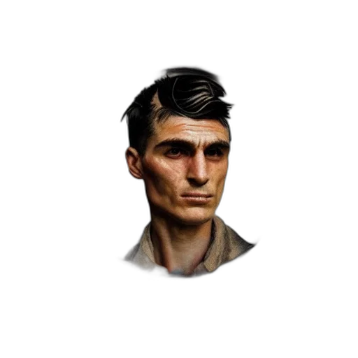 face, staff, jacket, mask, pixel art, concept art, photorealistic, 3d render transparent PNG cut-out