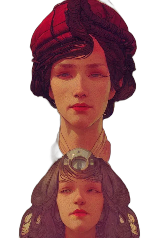 face, crown, robot, mask transparent PNG cut-out
