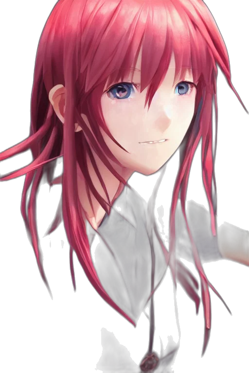 face, creature, robot, hair transparent PNG cut-out