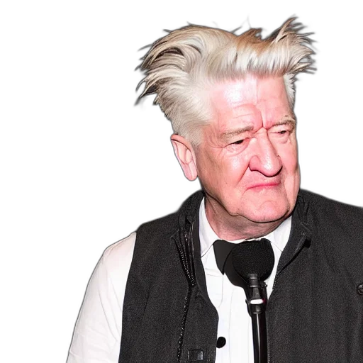 hair, jacket, david, lynch transparent PNG cut-out