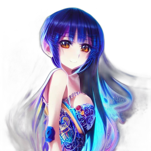 dress, dragon, jewelry, anime transparent PNG cut-out