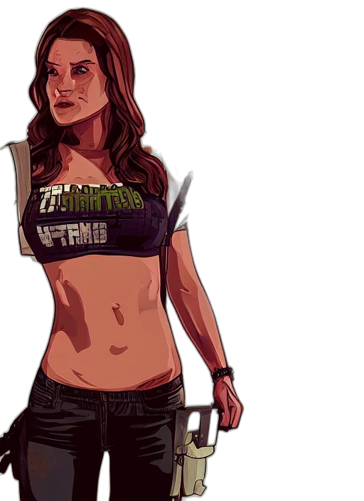 comic book art, concept art, pixel art, cartoon transparent PNG cut-out
