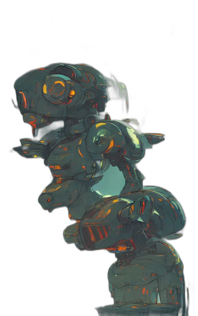 robot, creature, weapon, dragon transparent PNG cut-out
