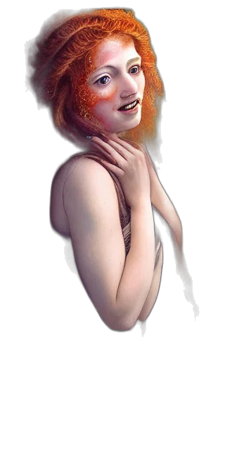 face, dress, mask, creature transparent PNG cut-out