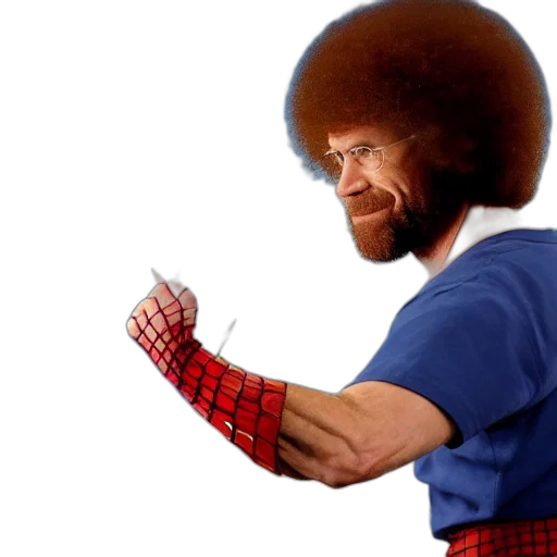 hair, hat, staff, weapon transparent PNG cut-out