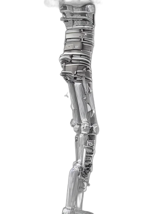 robot, staff, weapon, jewelry transparent PNG cut-out