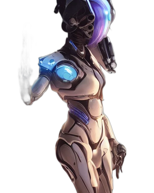 robot, weapon, staff, concept art transparent PNG cut-out