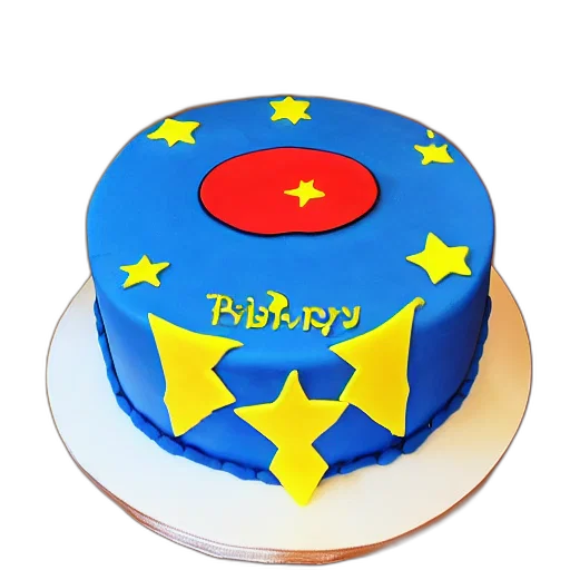 3d render, chinese, knockoff, bat, superhero, birthday, cake transparent PNG cut-out