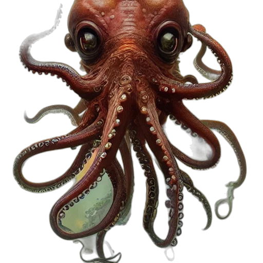 creature, animal, mask, staff transparent PNG cut-out
