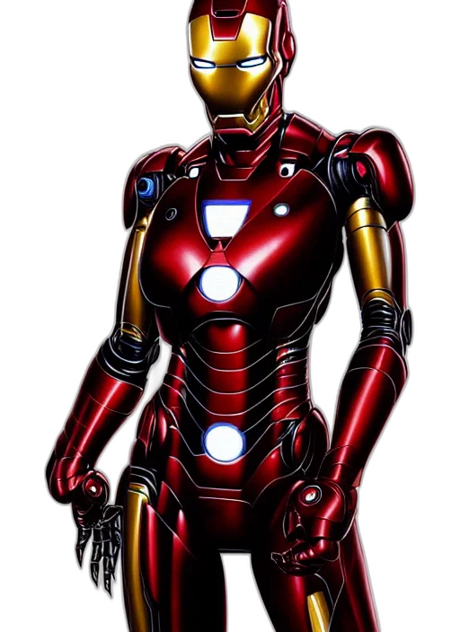 robot, comic book art, concept art, 3d render transparent PNG cut-out