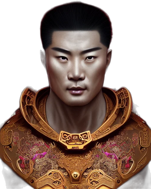 face, crown, staff, mask, photorealistic, concept art, fantasy art, 3d render transparent PNG cut-out