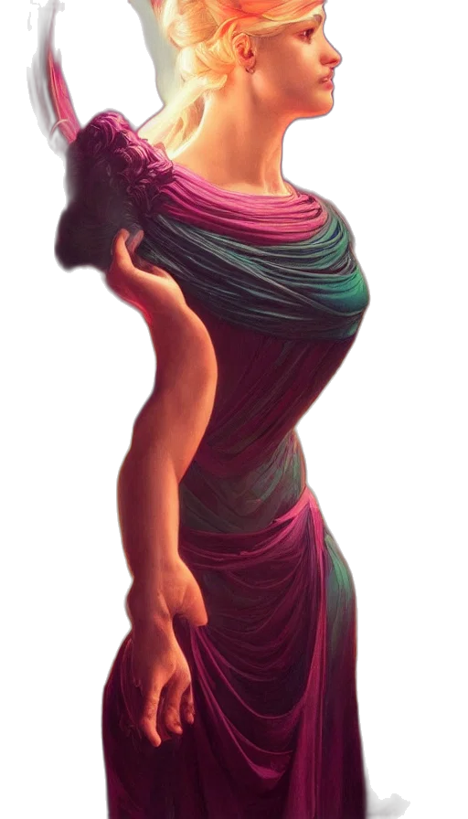 dress, face, mask, jewelry transparent PNG cut-out
