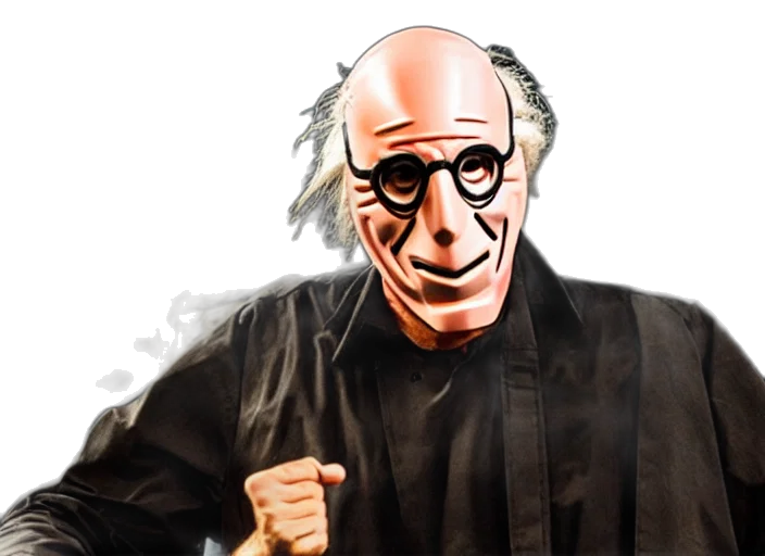 mask, jacket, face, staff, concept art, cartoon, photorealistic, comic book art transparent PNG cut-out