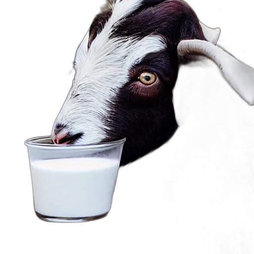 animal, food, mask, face, photorealistic, oil painting, photo, goat transparent PNG cut-out