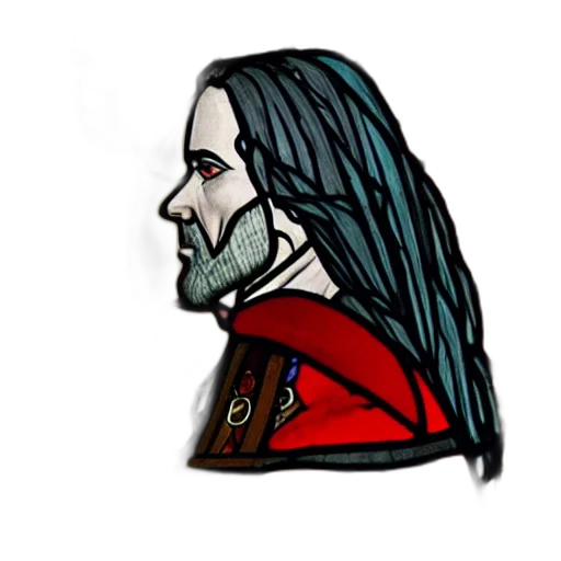 staff, crown, face, hair, fantasy art, concept art, pixel art, cartoon transparent PNG cut-out