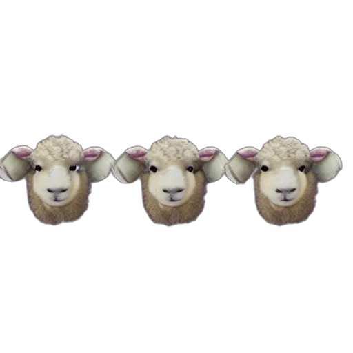 jewelry, animal, sheep, style, twitch, emote transparent PNG cut-out
