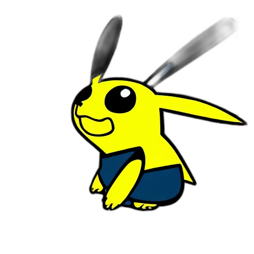 animal, staff, creature, weapon, 3d render, pixel art, concept art, cartoon transparent PNG cut-out