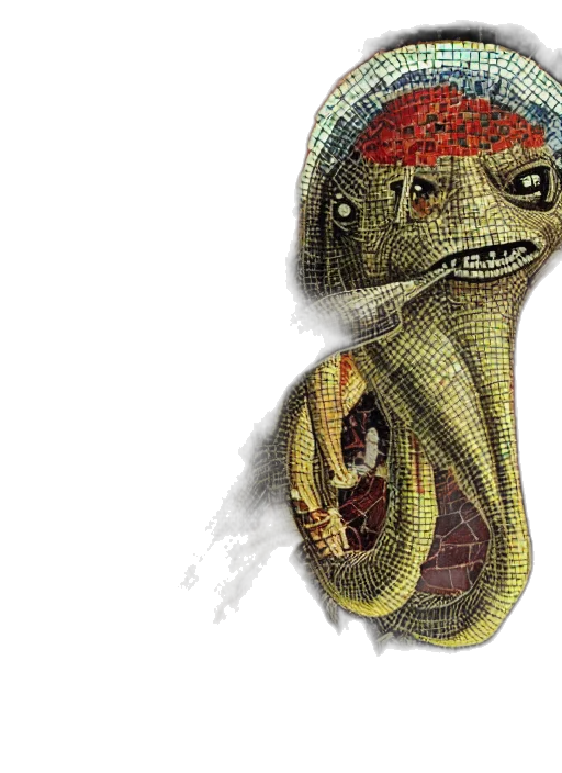 creature, mask, animal, face, concept art, 3d render, photorealistic, pixel art transparent PNG cut-out