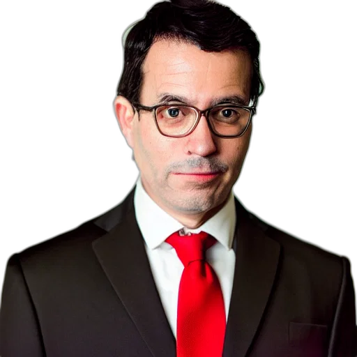 staff, jacket, face, robot transparent PNG cut-out