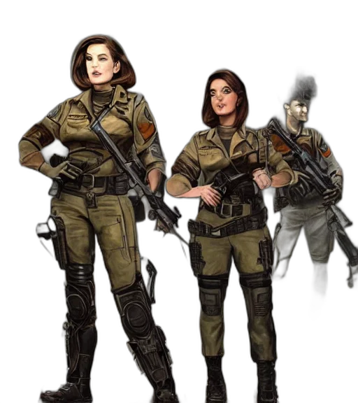 staff, jacket, concept art, comic book art, 3d render, pixel art, earth tones, fallout transparent PNG cut-out