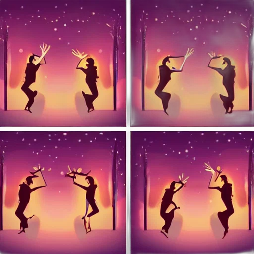 concept art, pixel art, cartoon, fantasy art, night, outer space, sunset, fire transparent PNG cut-out