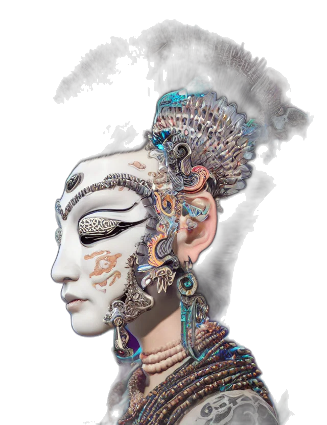 mask, face, jewelry, crown transparent PNG cut-out