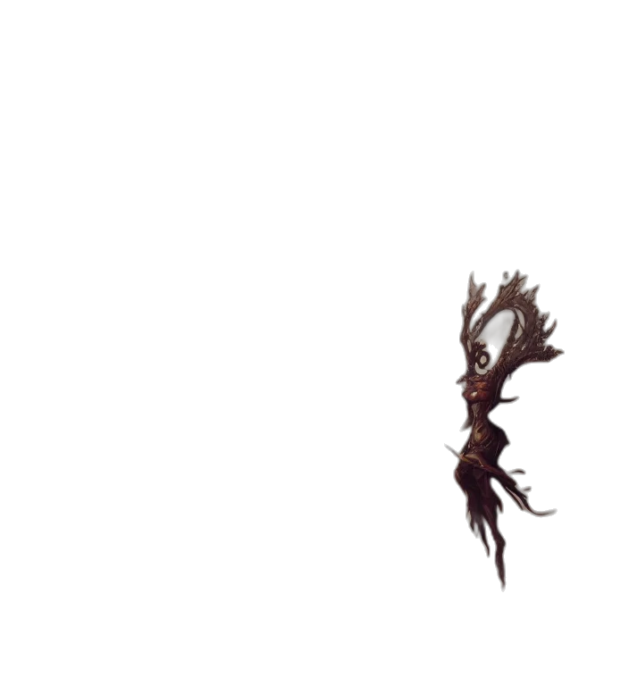 hair, dragon, creature, crown transparent PNG cut-out