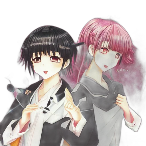 staff, anime, concept art, pixel art transparent PNG cut-out