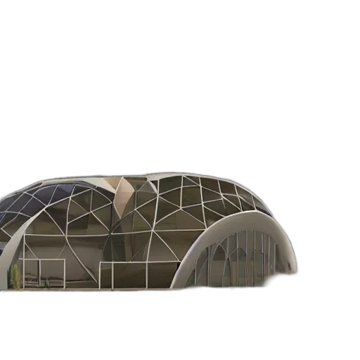car, building, 3d render, concept art, photorealistic, architectural, rendering, biophilia transparent PNG cut-out