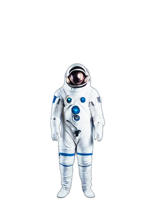 robot, jacket, staff, dress, concept art, outer space, studio, photo transparent PNG cut-out