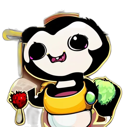 staff, concept art, cartoon, pixel art transparent PNG cut-out