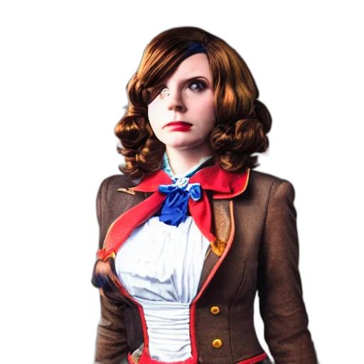 jacket, staff, dress, face transparent PNG cut-out