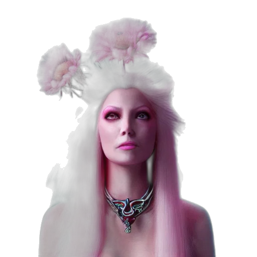 crown, jewelry, hair, face transparent PNG cut-out